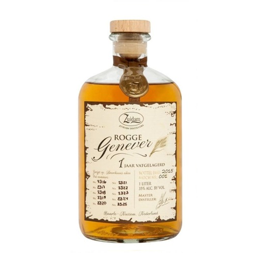 Zuidam Rogge Jenever 1L Gelagerd